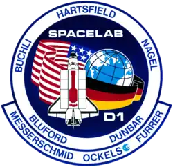 Insígnia da STS-61a
