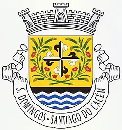 Brasão da freguesia de São Domingos, Santiago do Cacém