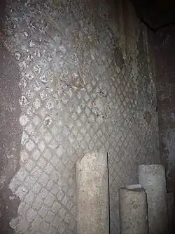 Escavações abaixo da igreja