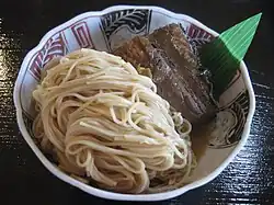 Yaki-saba somen de Nagahama