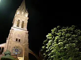 A igreja de Saint-Cloud