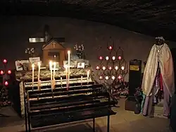 Interior da Igreja de Saintes-Maries-de-la-Mer