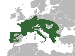 Distribuição na Europa