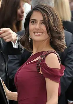 Salma Hayek, atriz de origem mexicana