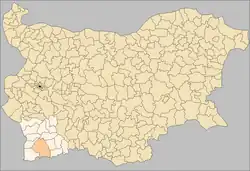 Município de Sandanski na Bulgária