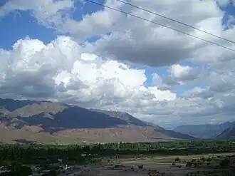 Vista da cidade de Villa Sanagasta.