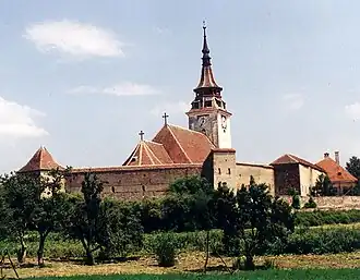 Igreja fortificada de Sânpetru.