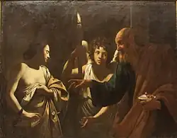 Visão de Santa Ágata de São Pedro na Prisão (c. 1625), Palazzo Abatellis, Palermo