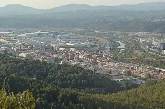 Vista de Sant Andreu de la Barca.
