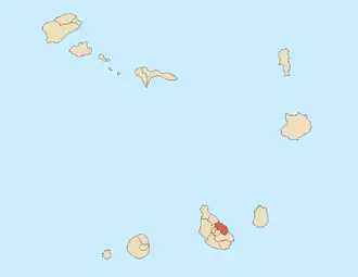 Localização de Santa Cruz