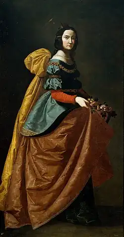 Santa Isabel, rainha de Portugal .