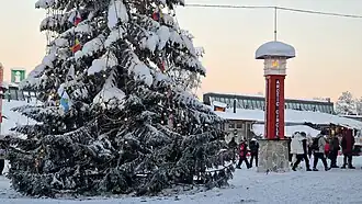 Terra do do Pai Natal (br: Papai Noel), junto ao Círculo Polar Ártico