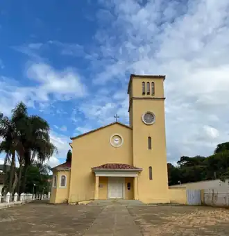 Igreja Matriz Santa Rita de Cássia em Santa Rita de Ouro Preto, 2023.