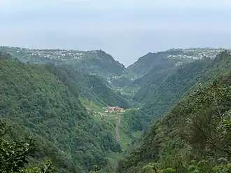 Vista sobre a freguesia da Ilha