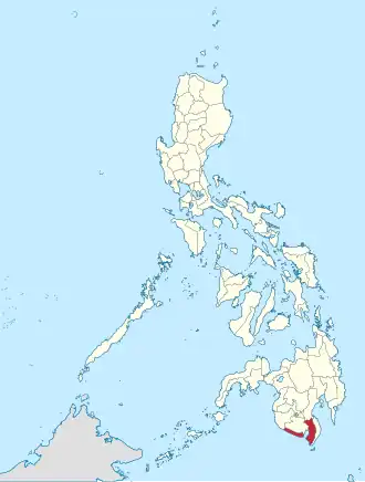 Sarangani na Soccsksargen Coordenadas : 5°52'N, 125°17'E