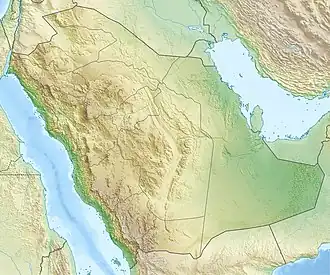 Jabal Sauda está localizado em: Arábia Saudita