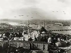 Esquadrilha de S.55 sobre Istambul (Maio de 1929).