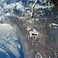 Hubble se afasta sobre o Peru.