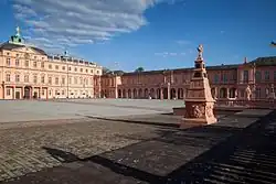 O Schloss de Rastatt.