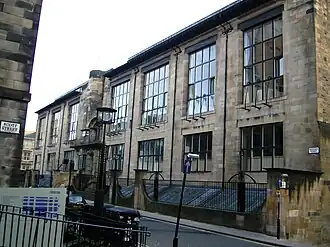 A Glasgow School of Art de Charles Rennie Mackintosh (1896–99)