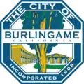 Selo oficial de Burlingame