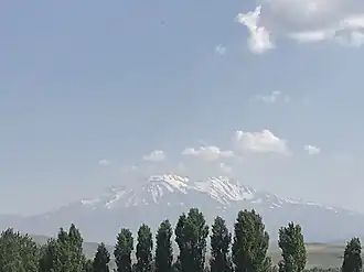Monte Supecane visto de Patnos