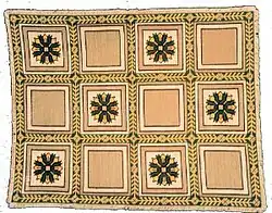 Exemplo de tapete do séc. XIX