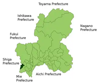 Localização de Sekigahara