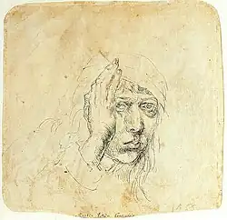Autorretrato com curativo, 1491-1492, Universitätsbibliothek Erlangen-Nürnberg, Nuremberg.