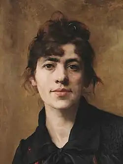 Anna Bilińska, 1887 (detalhe)