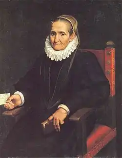 Sofonisba Anguissola aos 78 anos
