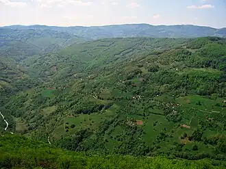 Vue de Kaluđerovići