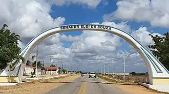 Pórtico de Entrada da cidade de Senador Elói de Souza/RN