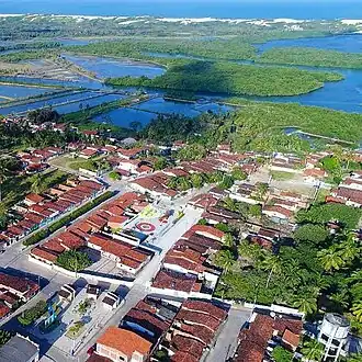 Vista da Cidade de Senador Georgino Avelino-RN