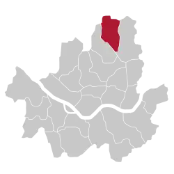 Localização de Dobong-gu em Seul