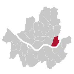 Localização de Gwangjin-gu em Seul