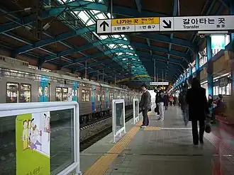 Estação Chang-dong em Dobong-gu