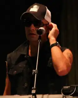 Sérgio na virada cultural com os Titãs