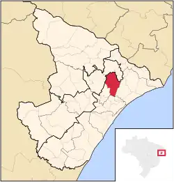 Localização de Capela em Sergipe