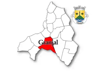 Localização no município de Sernancelhe