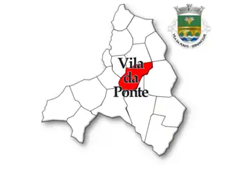 Localização no município de Sernancelhe