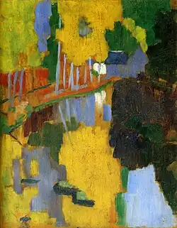 Paul Sérusier, O Talismã, 1888, Musée d'Orsay, Paris