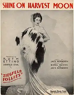 Ruth Etting das loucuras de Ziegfeld