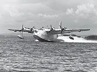 Short Sunderland da Força aérea canadense.