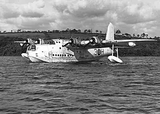 Short Sunderland da Força aérea canadense.