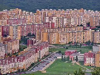 Vista de Sídlisko Ťahanovce.