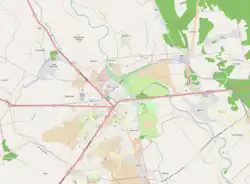 Localização de Sieradz na Polónia