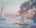 La calanque, (1906) - Paul Signac
