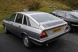 Lancia Gamma Berlina (traseira).