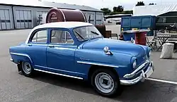 Simca 90A Aronde Montlhéry 1957